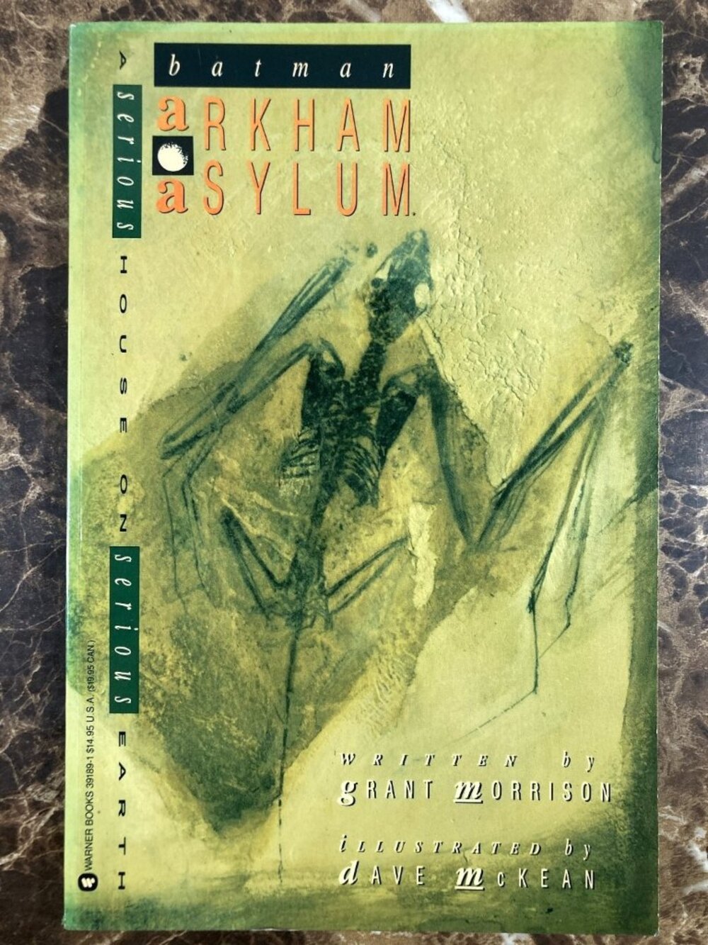 Batman Arkham Asylum A Serious House on Serious Earth 1990 TPB Grant Morrison